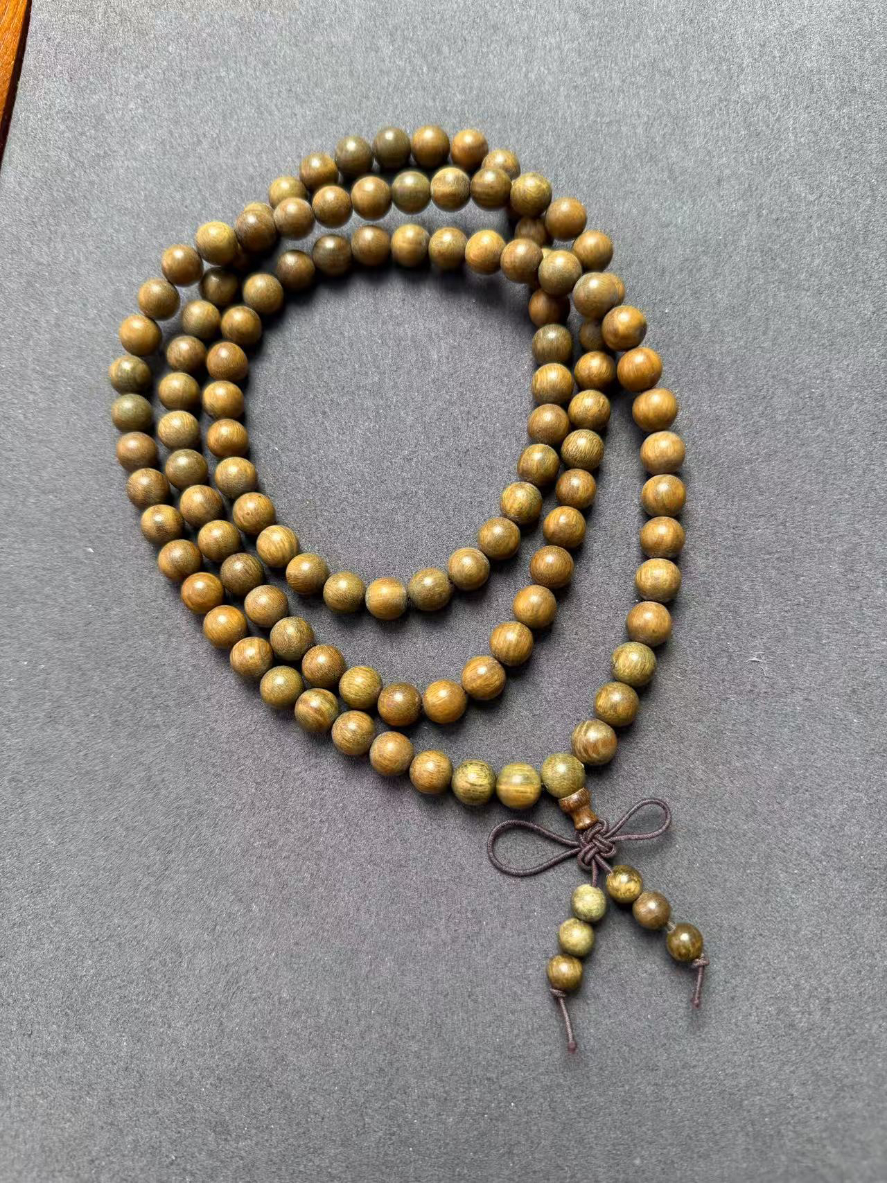 绿檀精品念珠108颗自带清香味0.8 mm