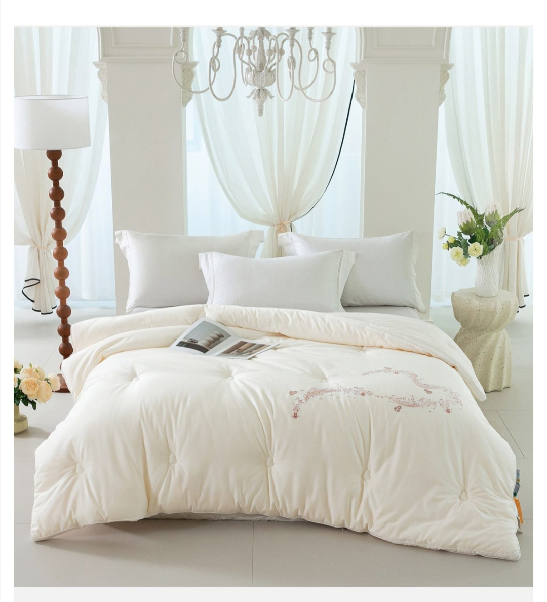 孤品 【棉宜】喜时蚕丝福禄冬被   加厚被芯柔软  冬被 