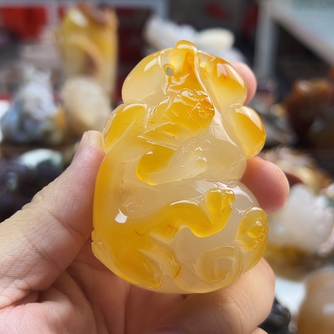 玛瑙/玉髓未镶嵌颈饰