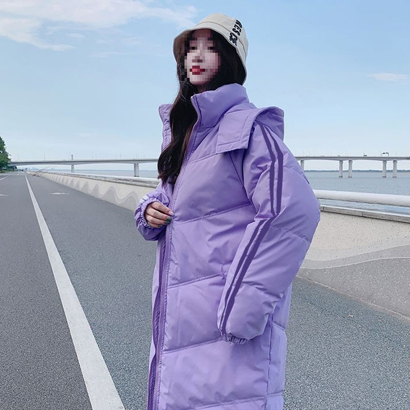 年新款棉衣女冬季中长款韩板宽松面包服加厚棉袄羽绒棉服外套