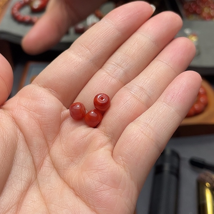 未镶嵌单珠6多样性发1南红玛瑙