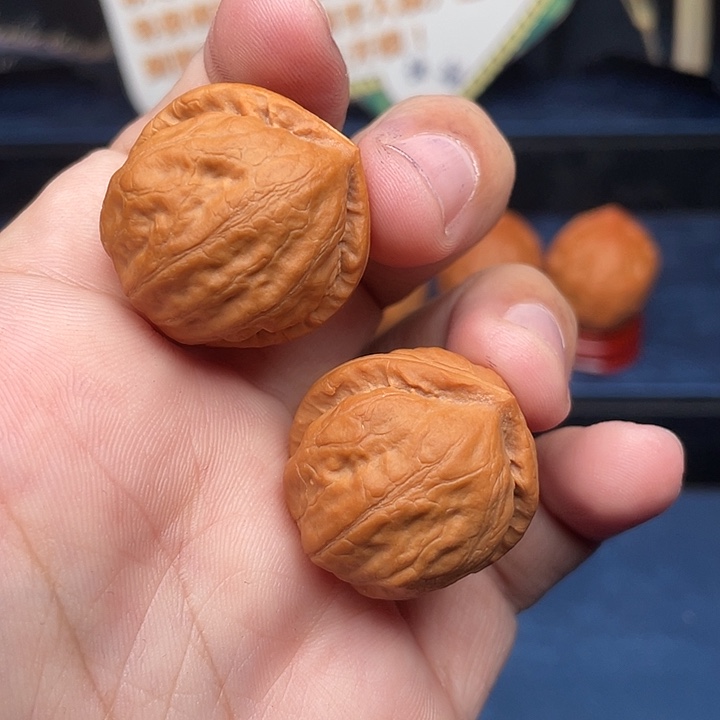 把件文玩核桃A****A桃心佛度