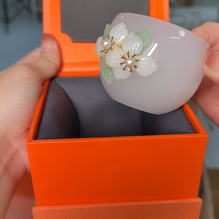 琉璃珐琅彩专场主人杯加礼盒