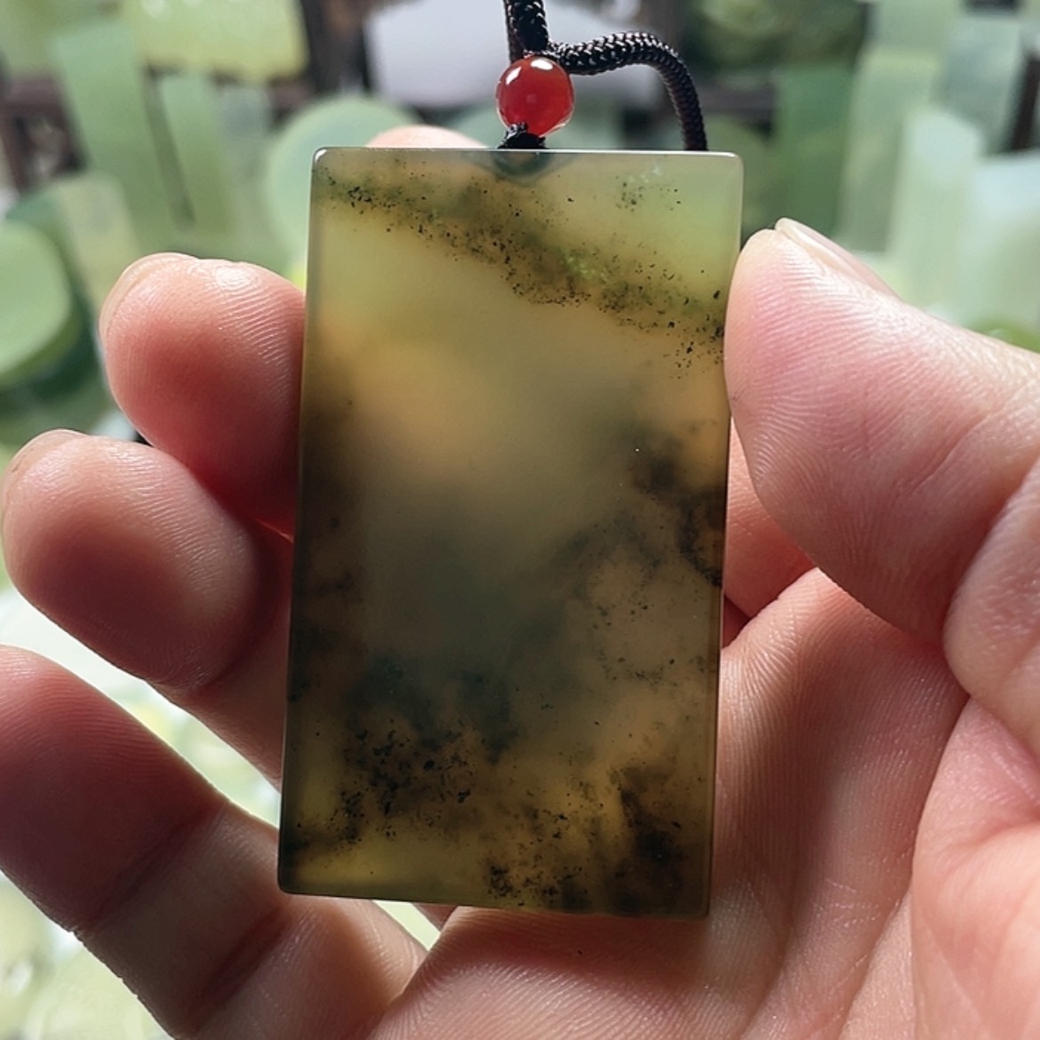 【闪购商品】岫玉挂件未镶嵌中国四大名玉岫玉