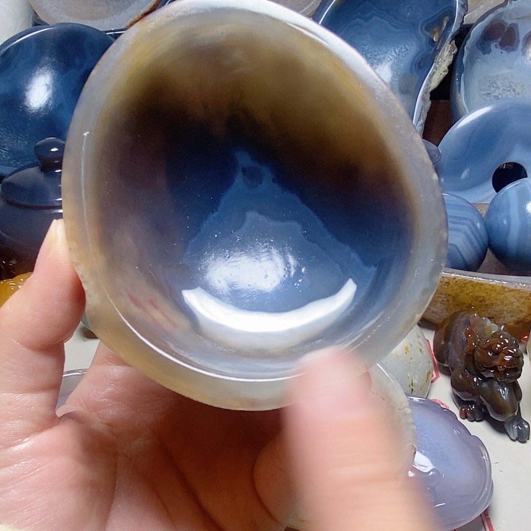 路***生玛瑙/玉髓未镶嵌，