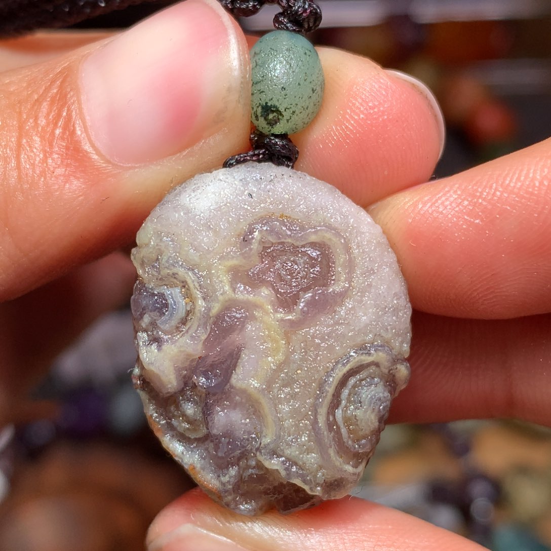 未镶嵌玛瑙/玉髓珠宝半成品