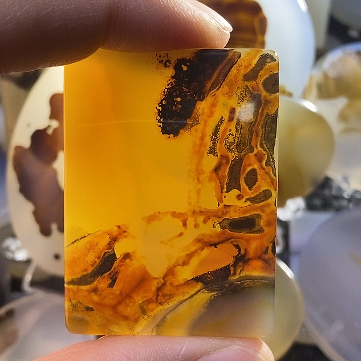 未镶嵌颈饰玛瑙/玉髓天**着