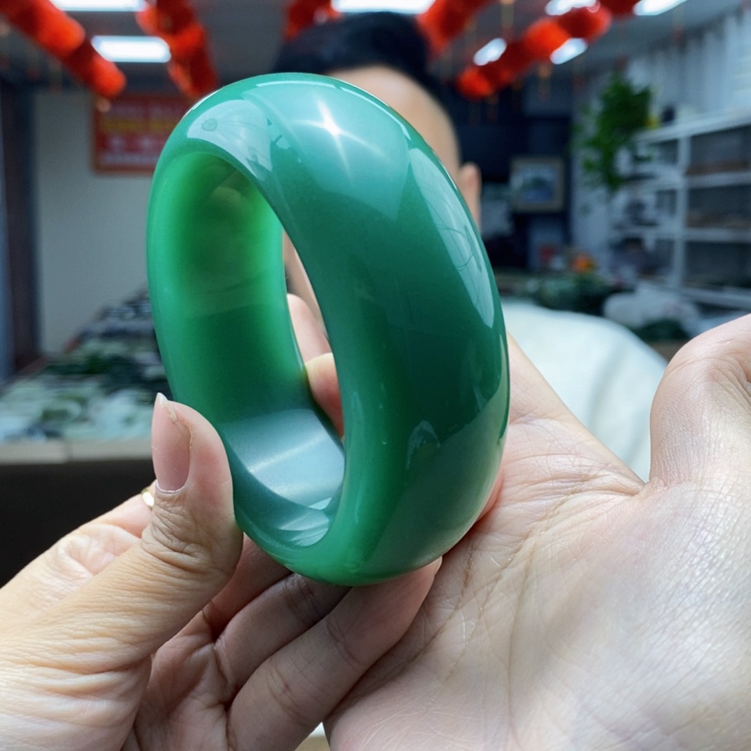 东陵石手镯未镶嵌63-65