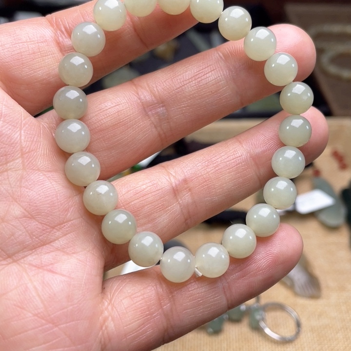 和田玉手链未镶嵌