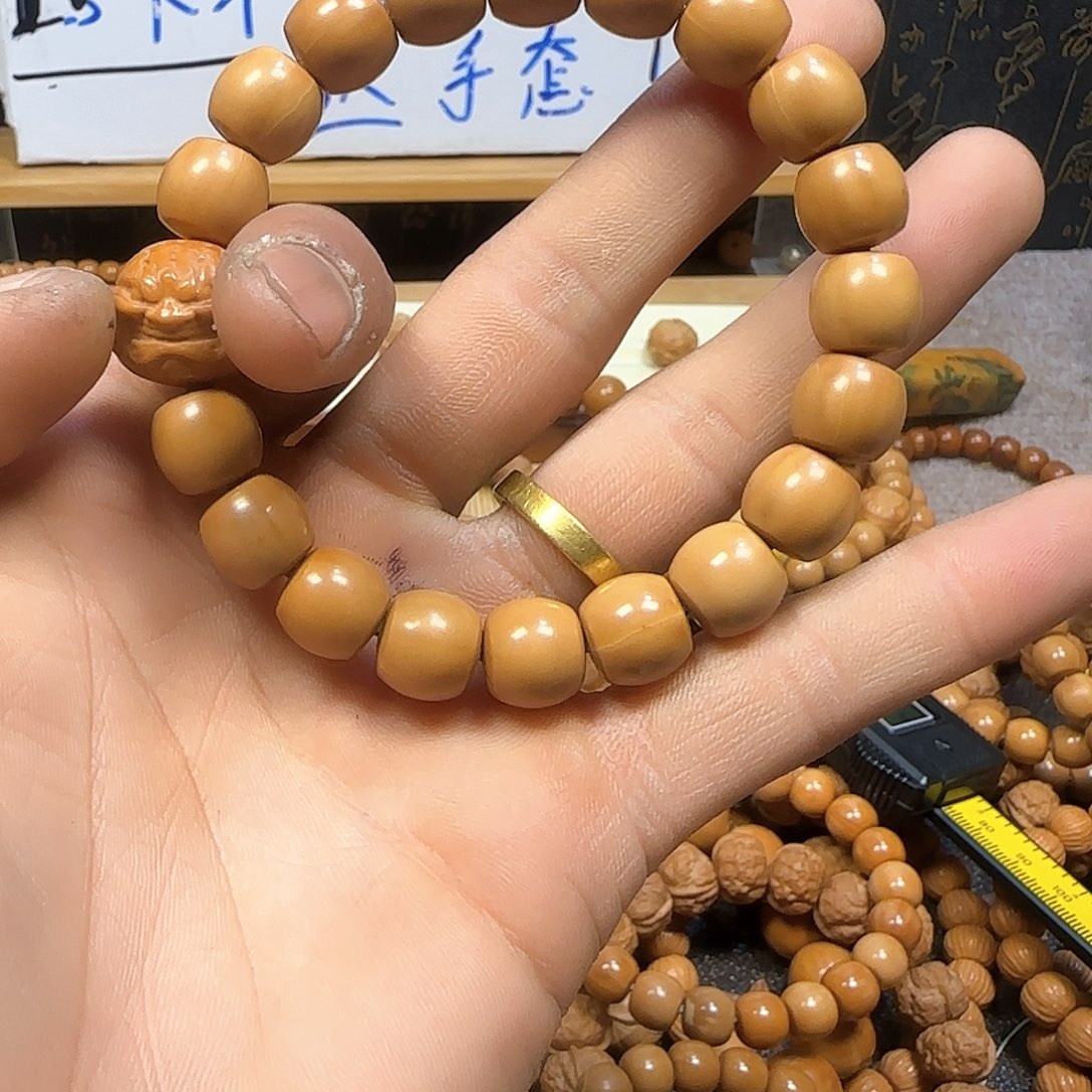 核桃手串/手链黑点款9