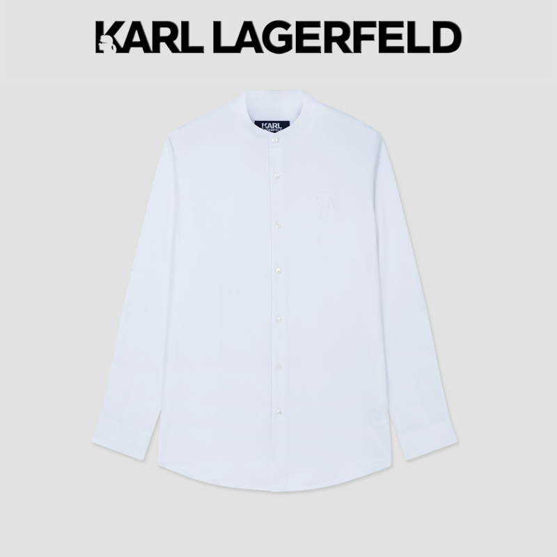 【官方男装】KARLLAGERFELD卡尔拉格斐衬衫正品M21C1603