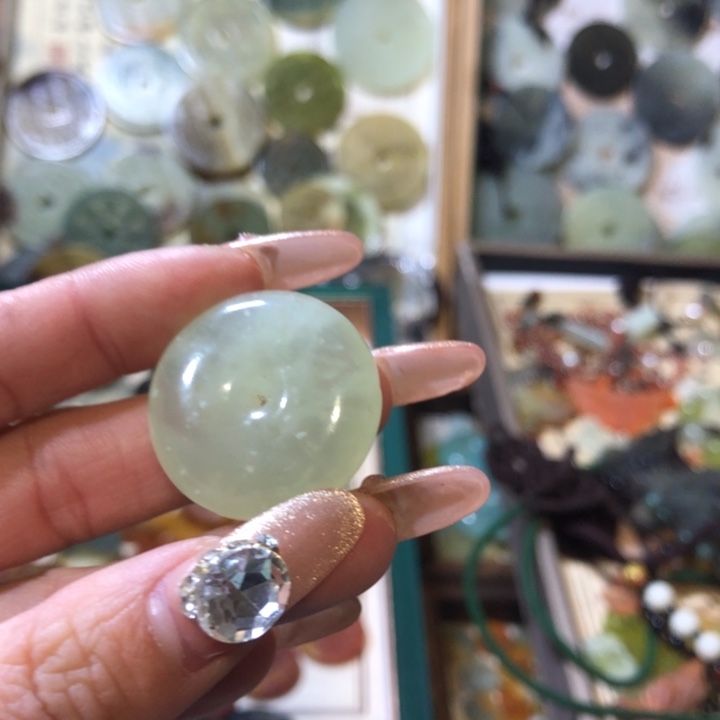 岫玉岫玉挂件未镶嵌