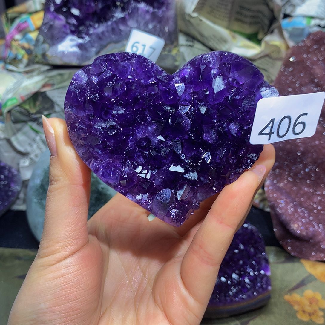 紫晶大型摆件（非配饰）未镶嵌