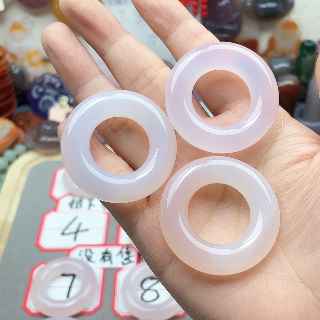 玛瑙/玉髓颈饰合金梦*