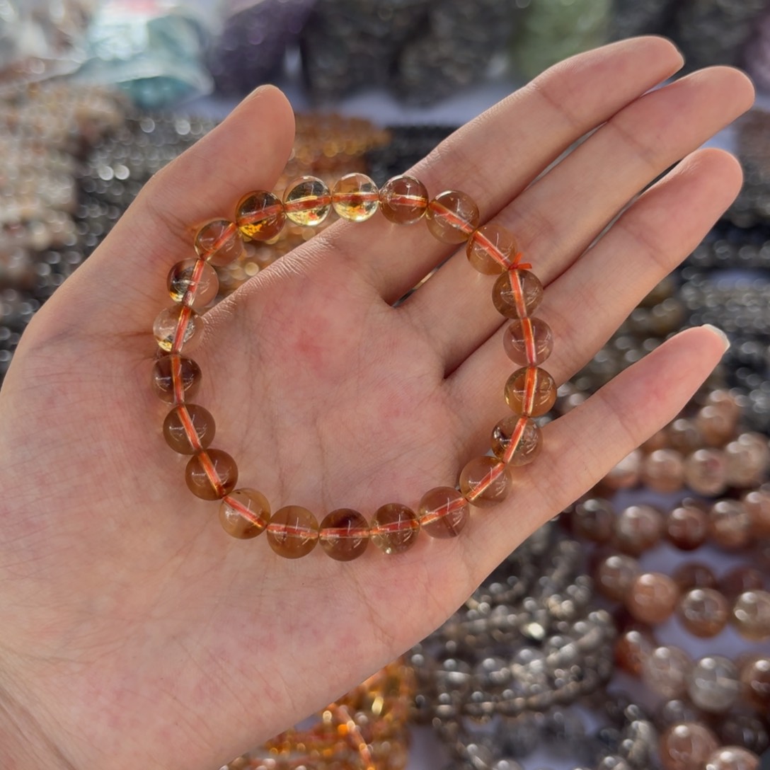 水晶手串未镶嵌C****1黄塔