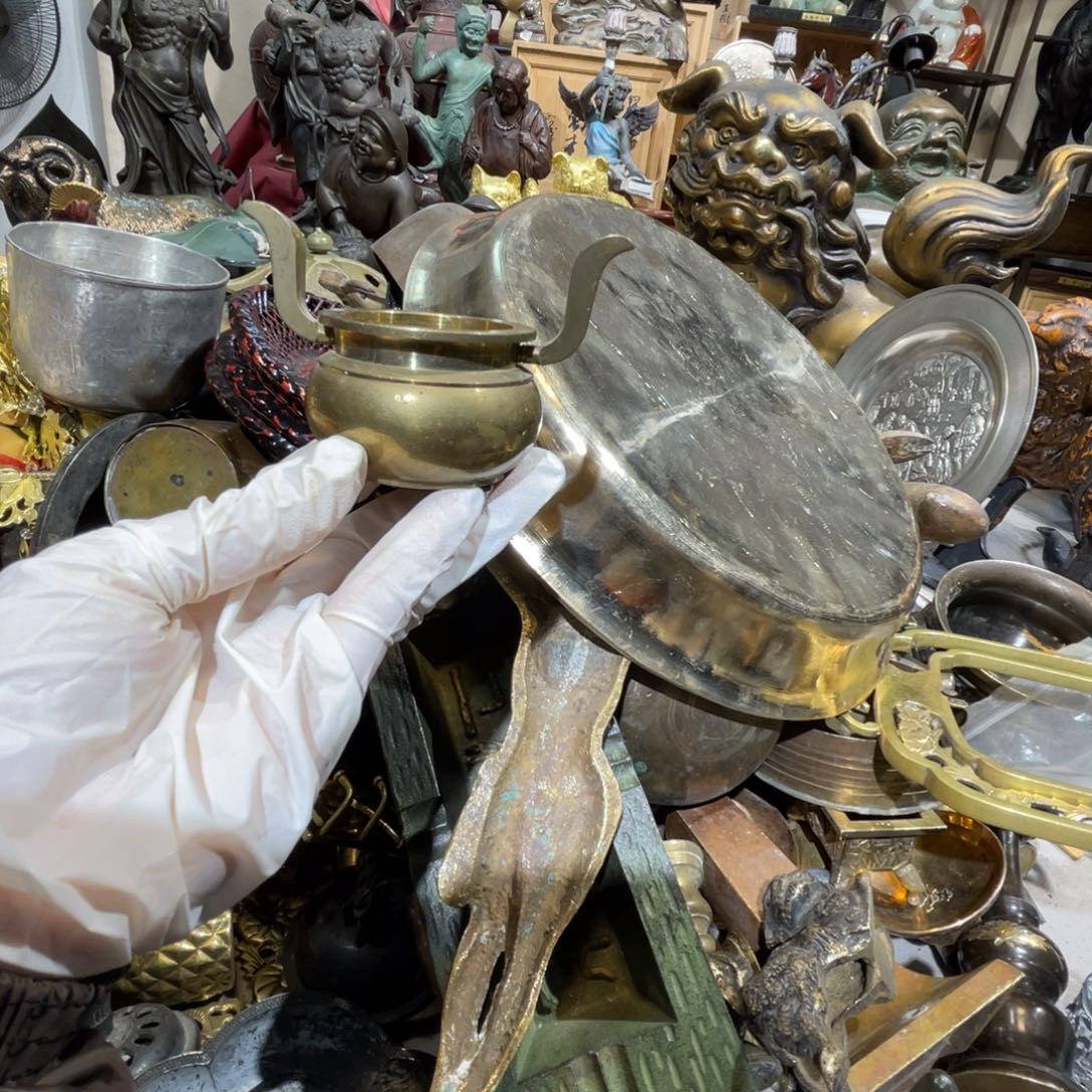 大阪回流铜器摆4