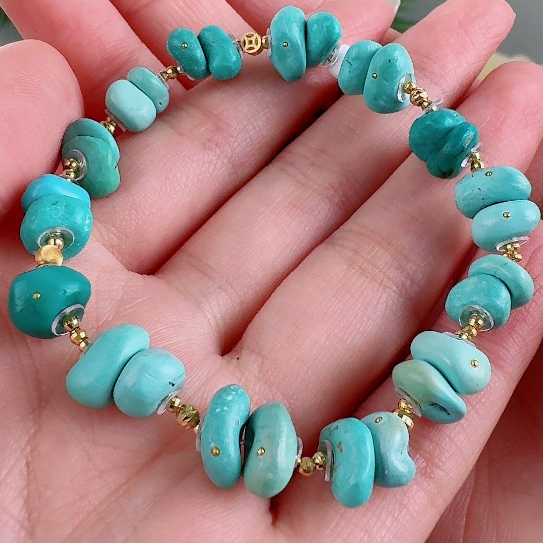 绿松石珠宝奇石未镶嵌