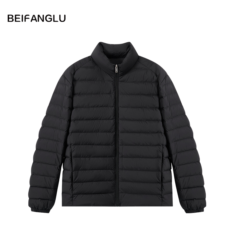 北方鹿【三星Downplus安心白鹅绒】男士秋冬保暖排骨羽绒服251559