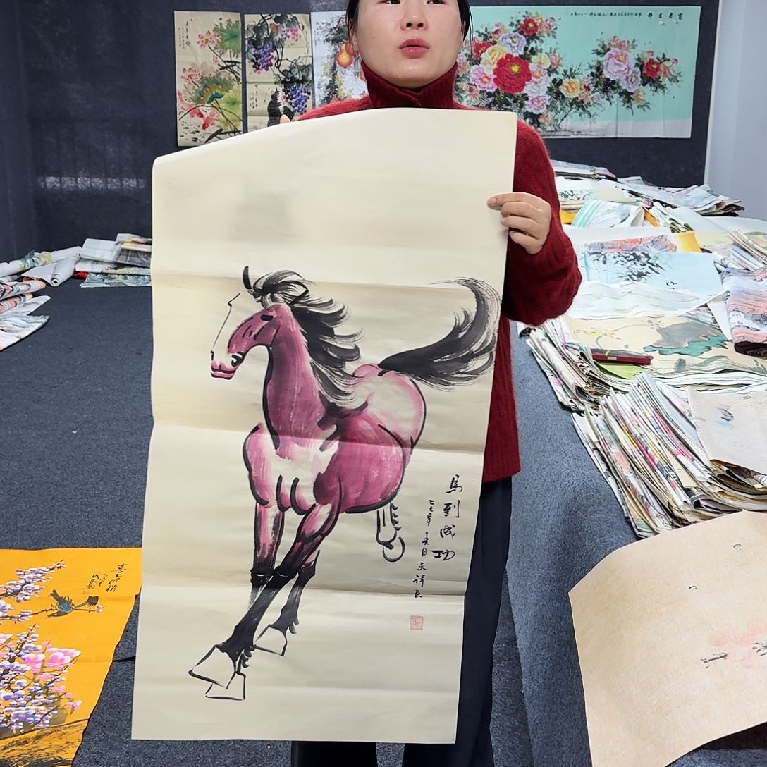 尚古里商贸画心一张