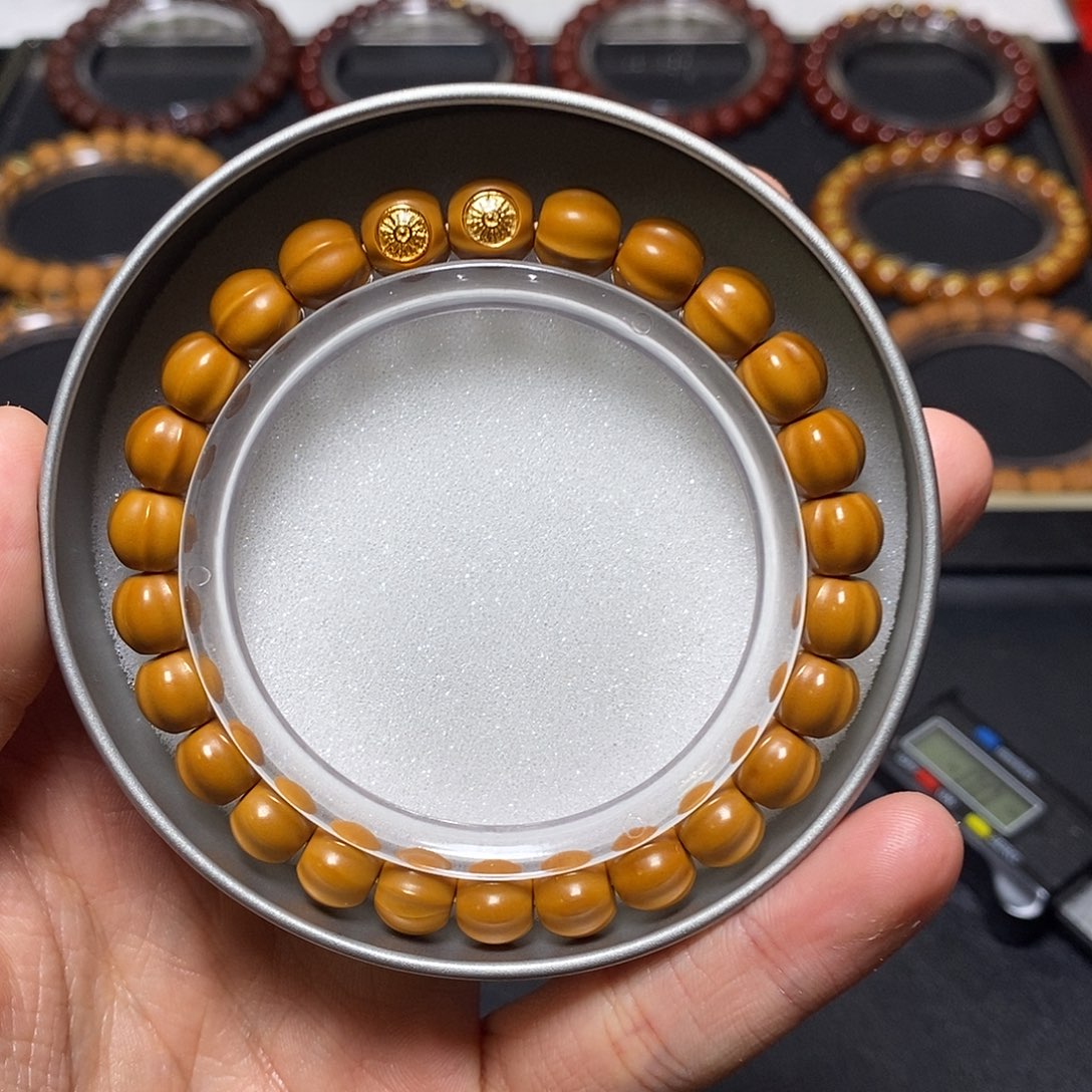 手串猴头核桃全品双标款鲨鱼鳍 尺寸9左右 100号