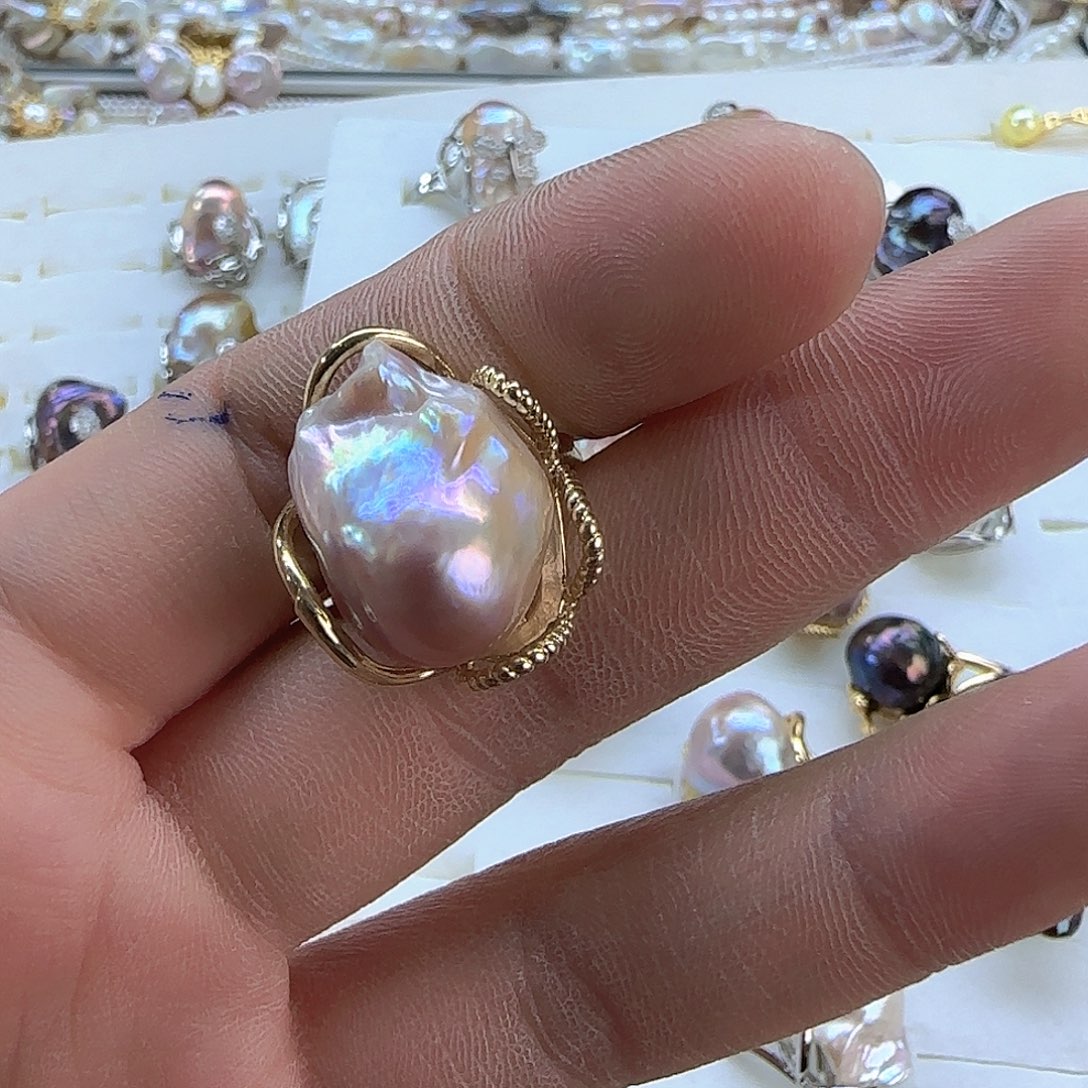 未镶嵌项链定制多样性发货发其一393淡水珍珠