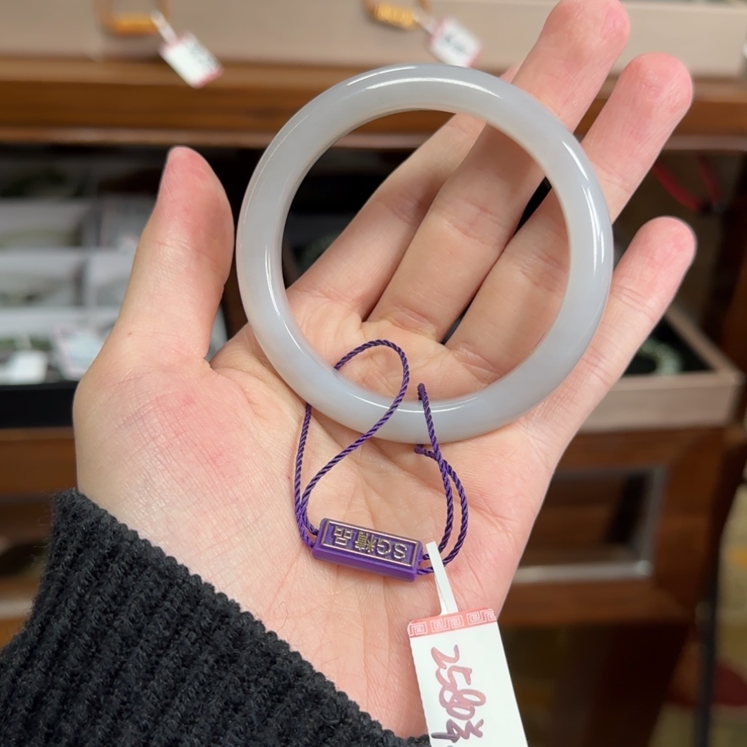 和田玉未镶嵌手镯11