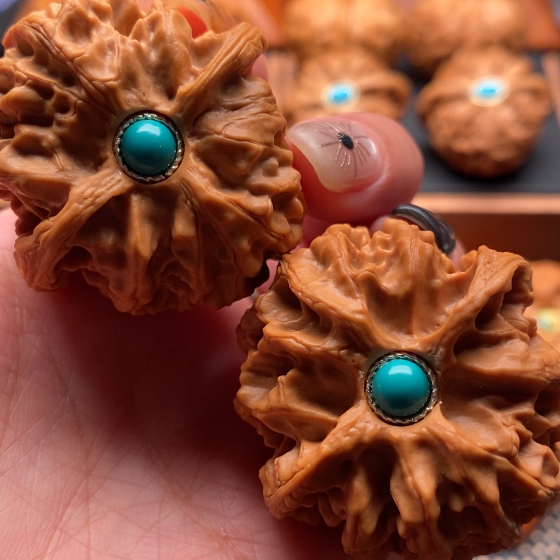 把件文玩核桃41尺寸苹果园