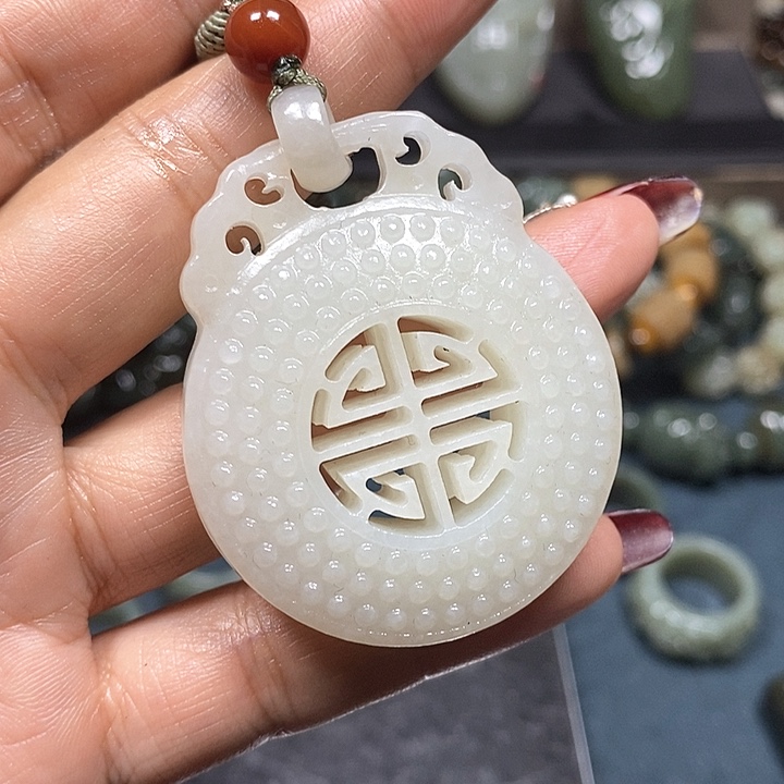 和田玉挂件未镶嵌