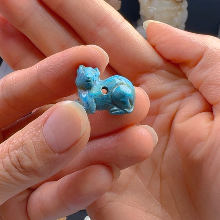 和田玉（糖玉）未镶嵌挂件魚****乐