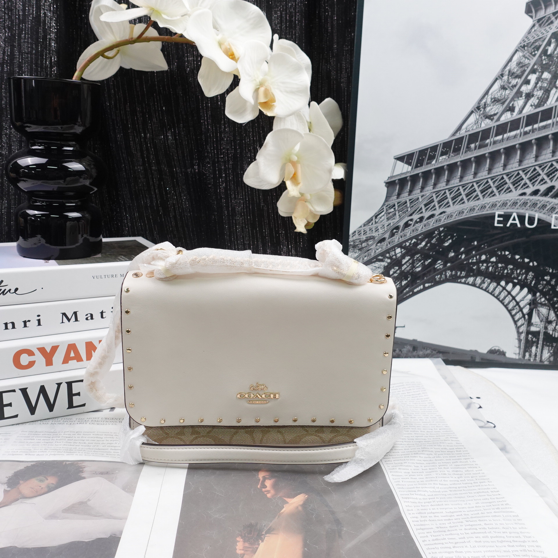 95新 COACH/蔻驰 单肩包/T10305081