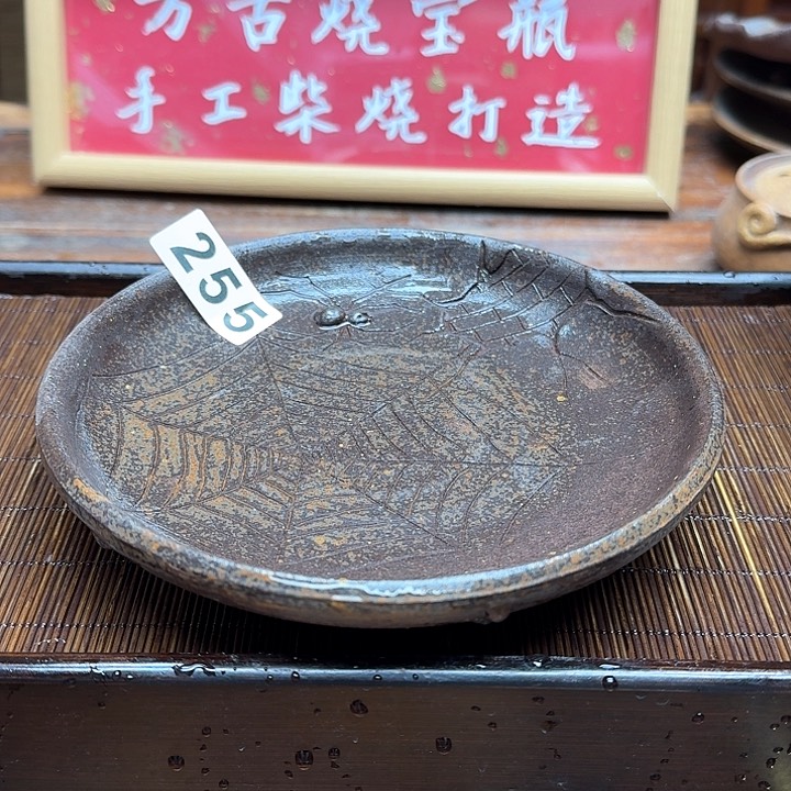 纯手工制作粗陶茶具