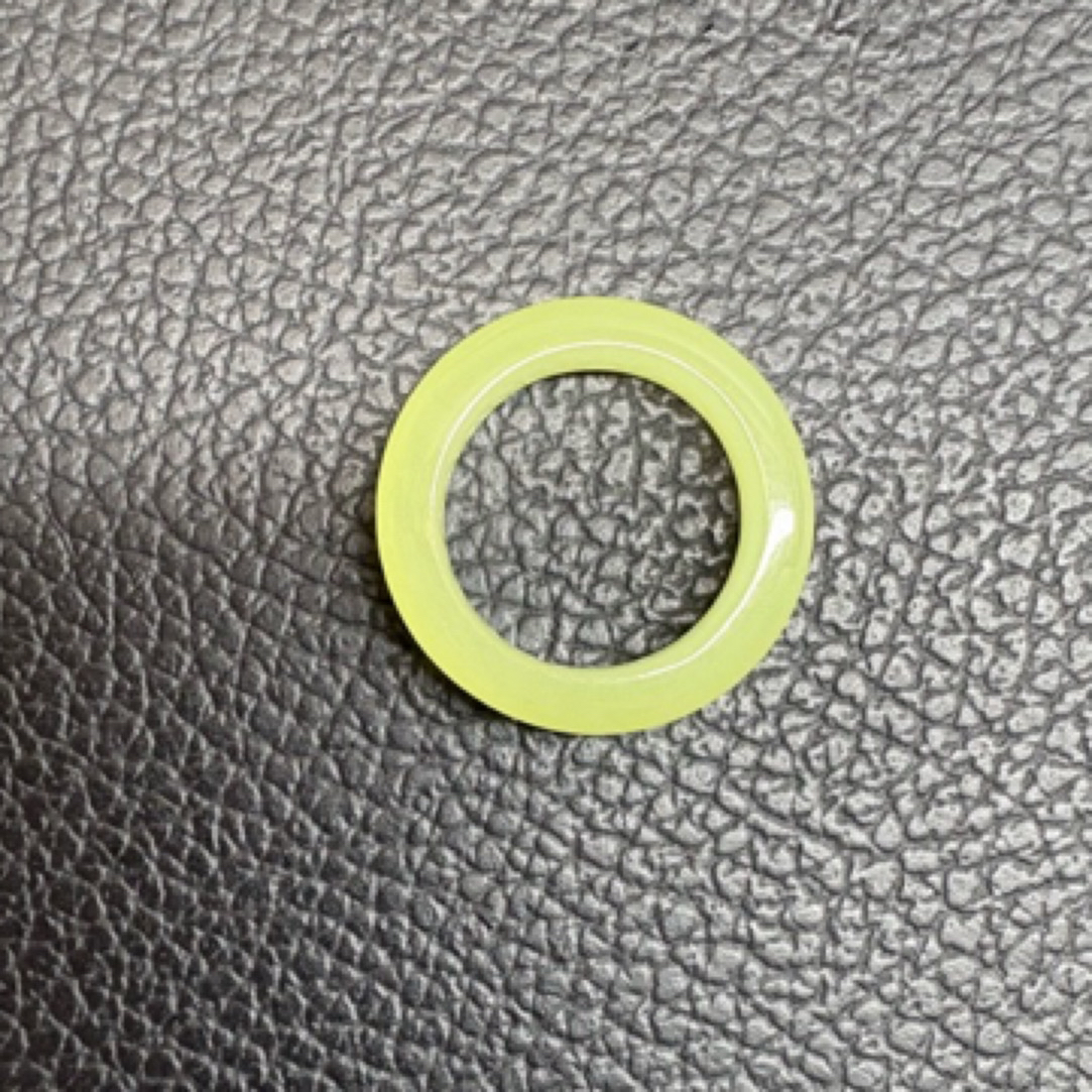 析木河磨玉，戒指圈