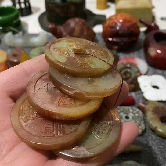 白玉菩提吊坠吊坠