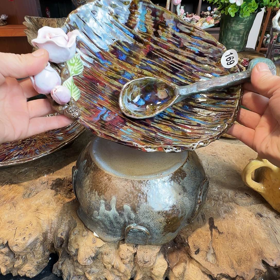 早***票纯手工咖啡杯，餐具