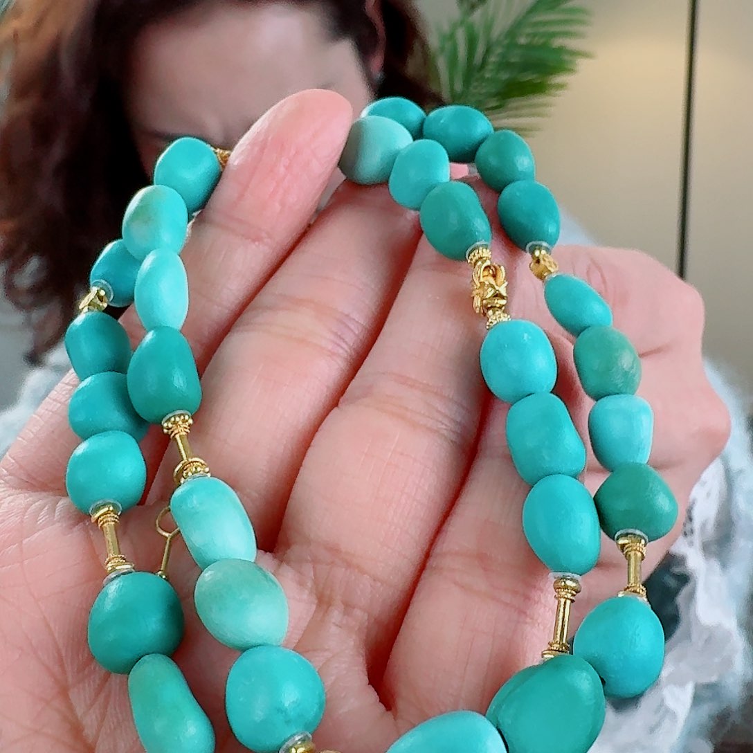 绿松石珠宝奇石未镶嵌