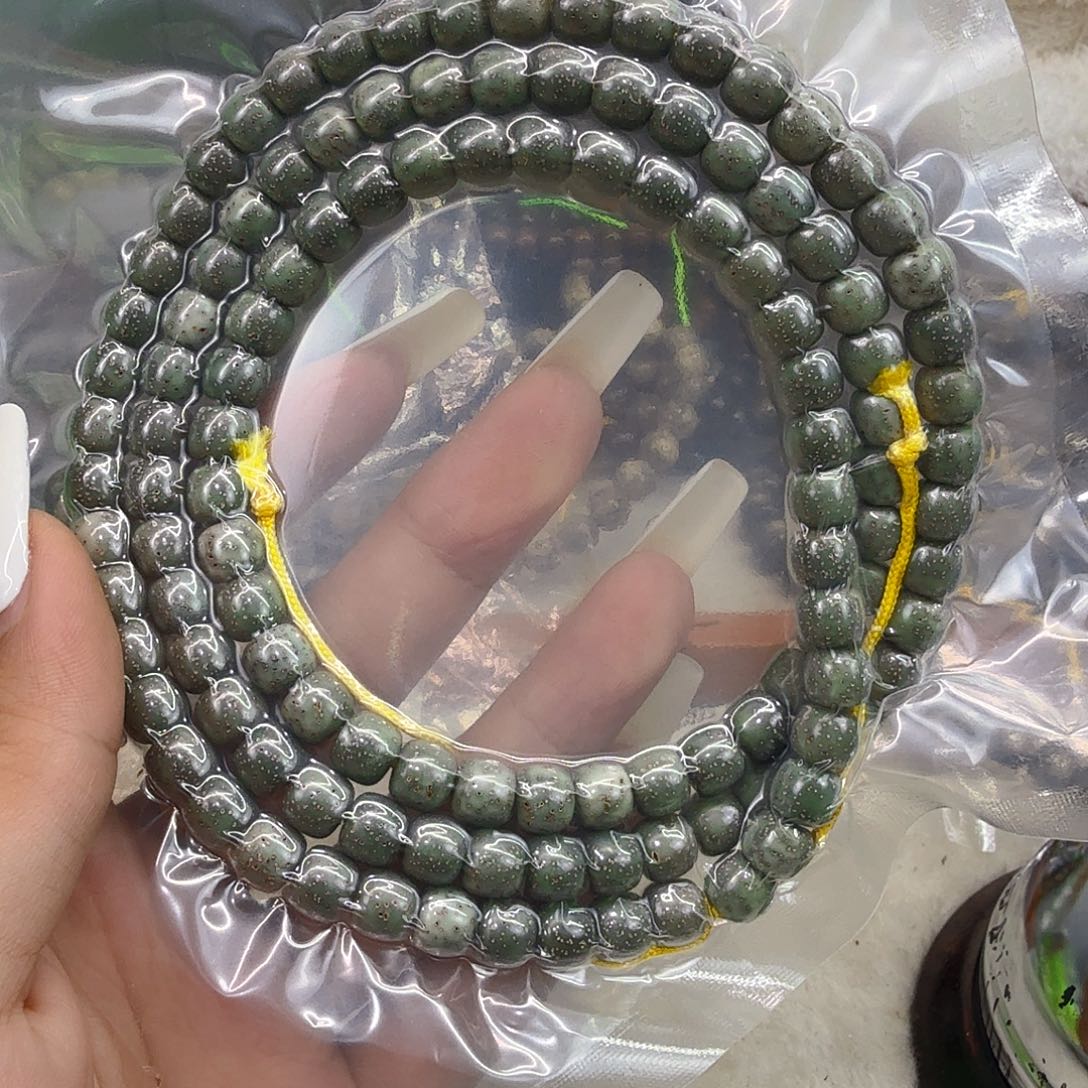 星月菩提手串26王者绿星月菩提87桶108