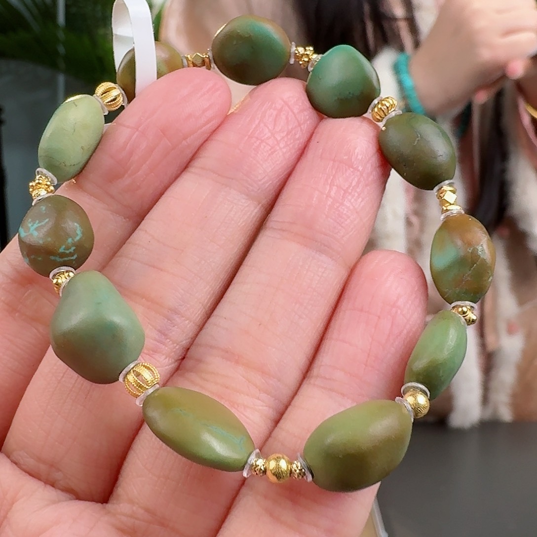 绿松石珠宝奇石未镶嵌