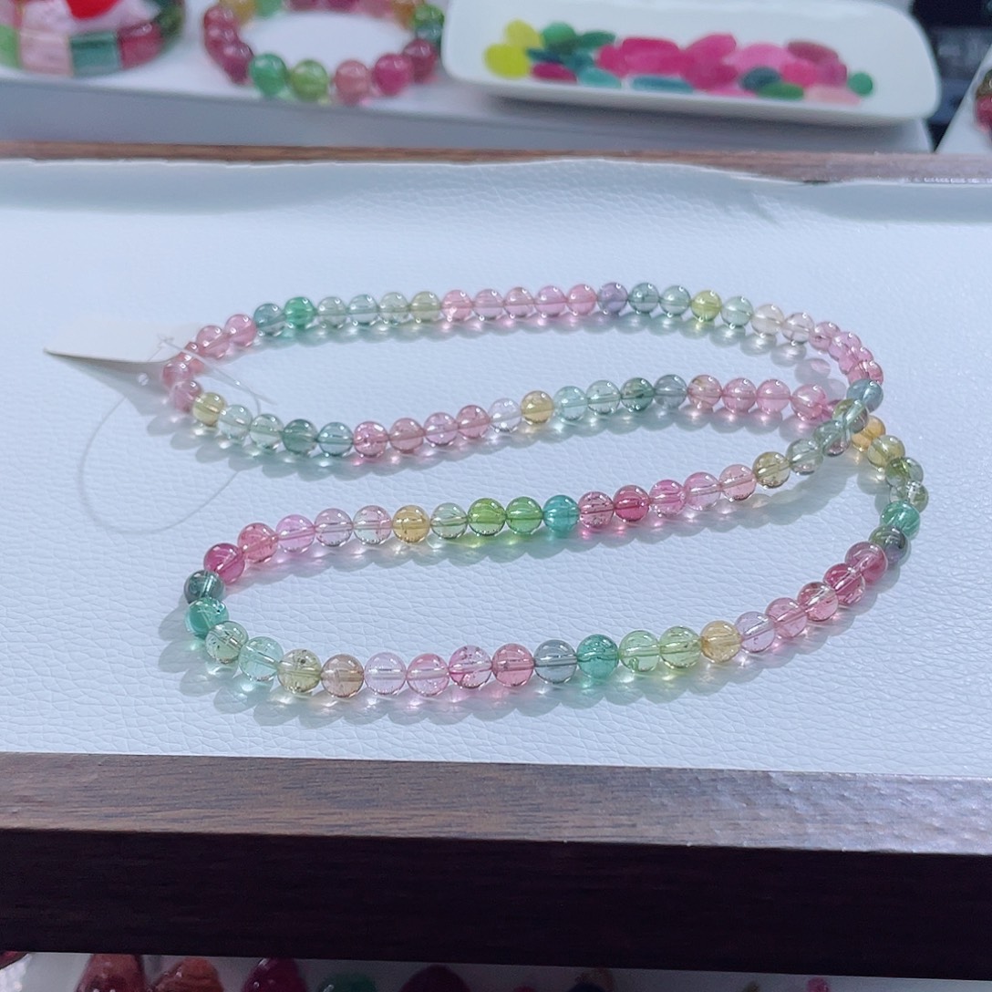 手链未镶嵌碧玺6mm左右