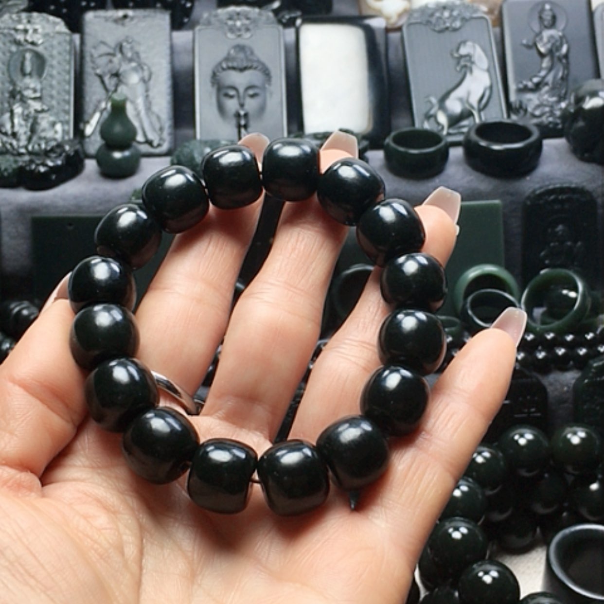 【闪购商品】和田玉手串未镶嵌