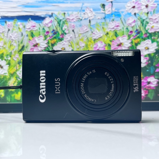 95新 Canon/佳能 ixus125 1610w/5x 冷白实况 微暗角配件齐No退换