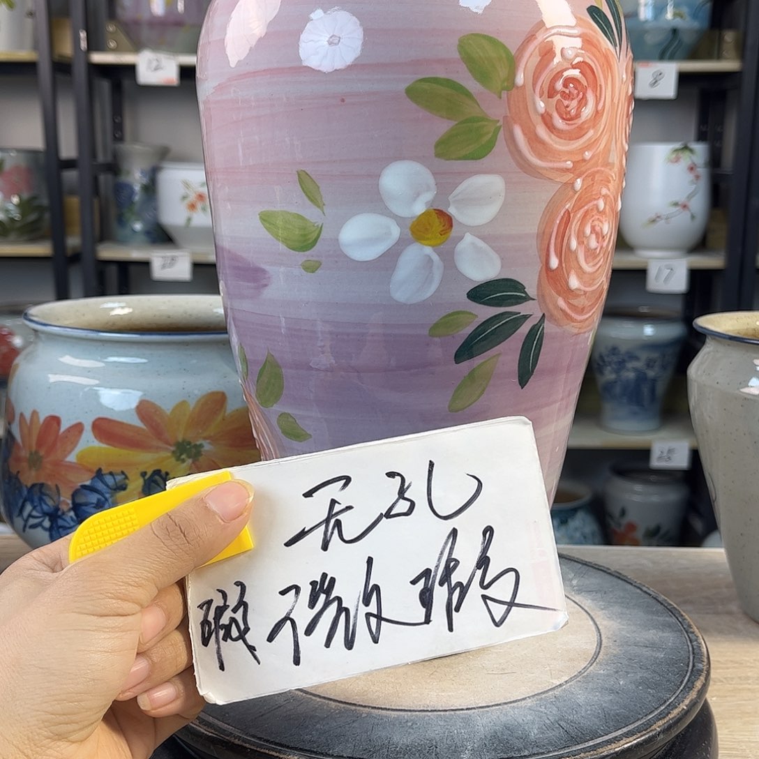 罐美**生1xc景德镇陶瓷花盆