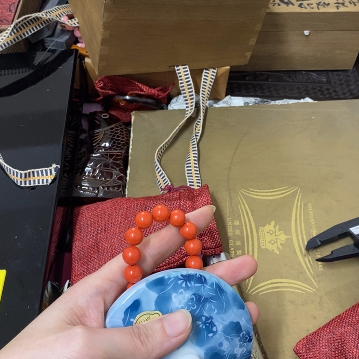 摆件中古工艺品一件