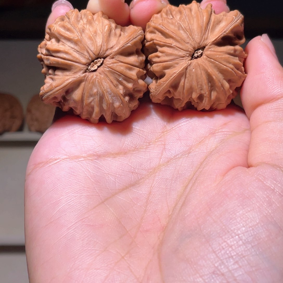 文玩核桃把件葡***时磨盘