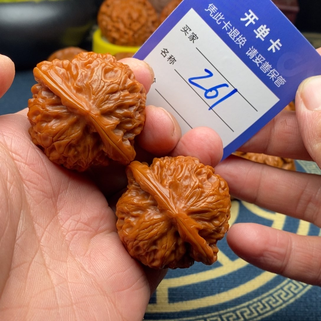 文玩核桃把件宫灯45
