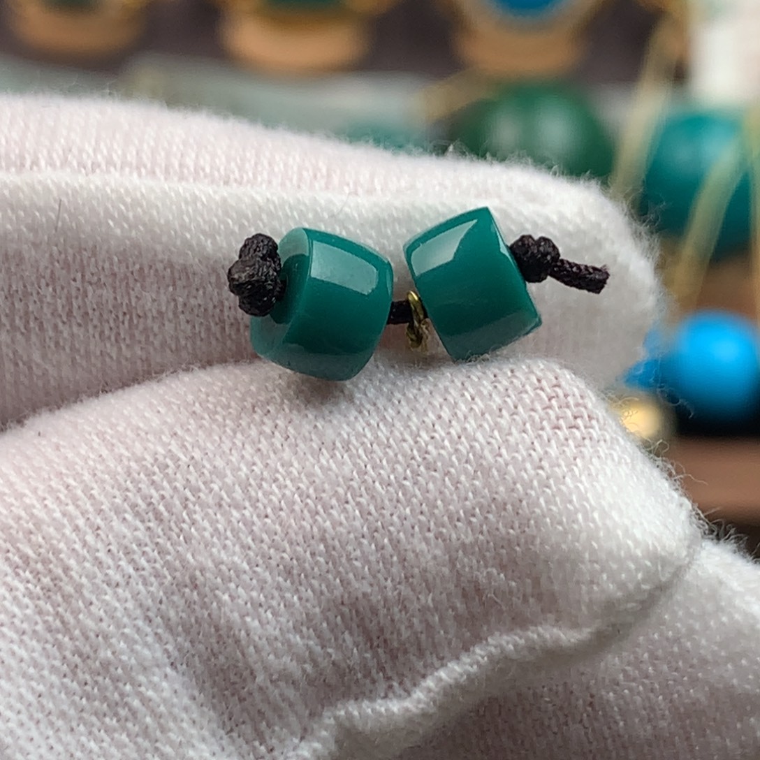 绿松石未镶嵌发饰5.9mm