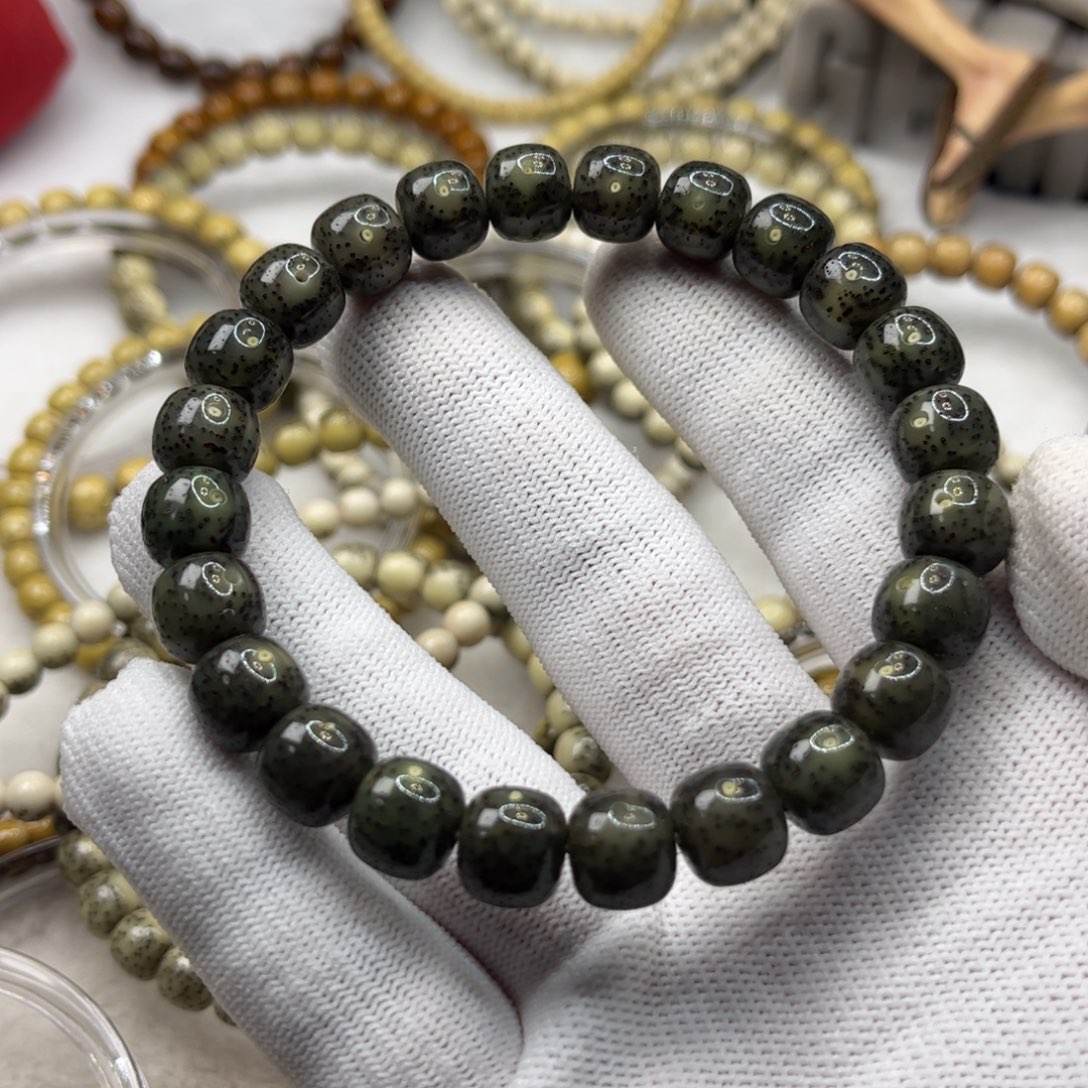 星月菩提吊坠冰绿