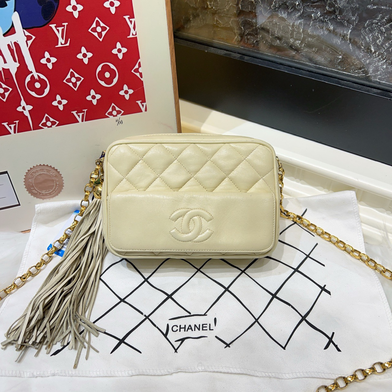 95新 Chanel/香奈儿 香奈儿相机包 cj3510