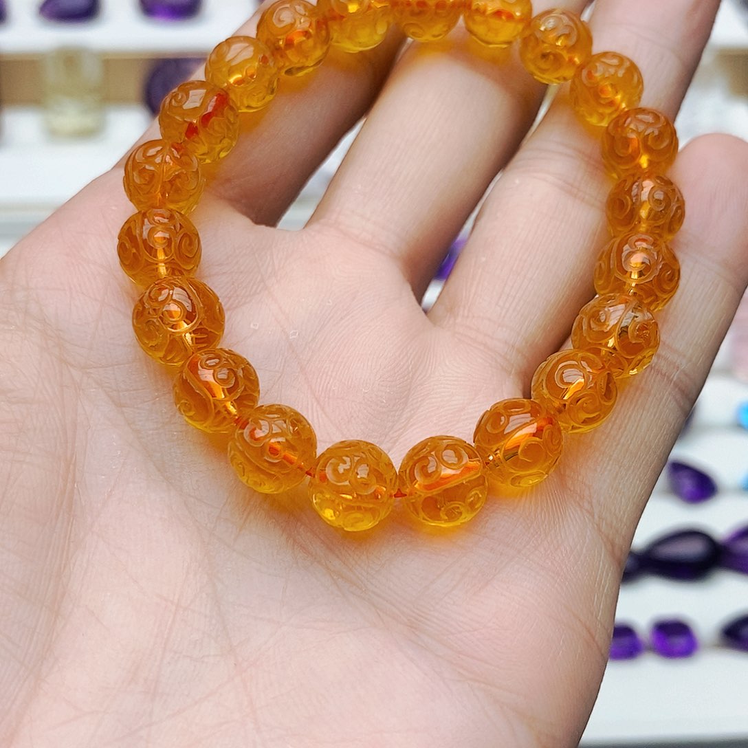 水晶手串未镶嵌天然