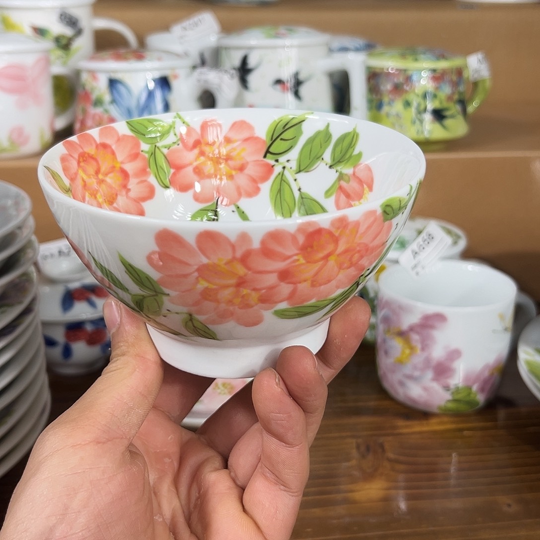 陶瓷景德镇手工手绘陶瓷5寸碗