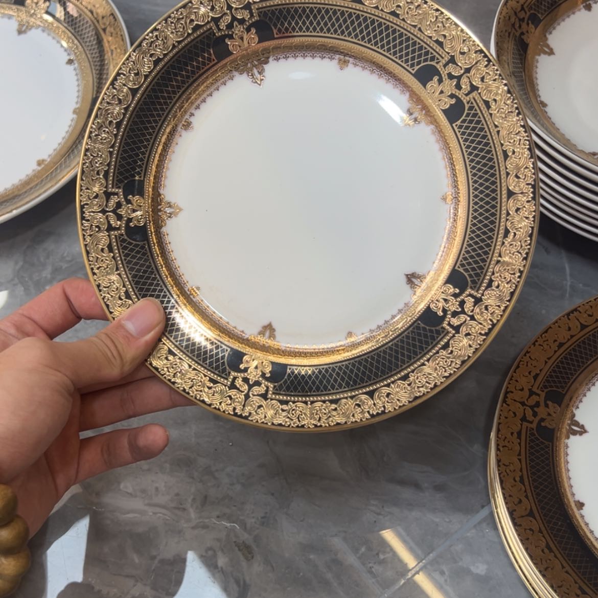 【闪购商品】瓷片8寸平盘两个一单福利价